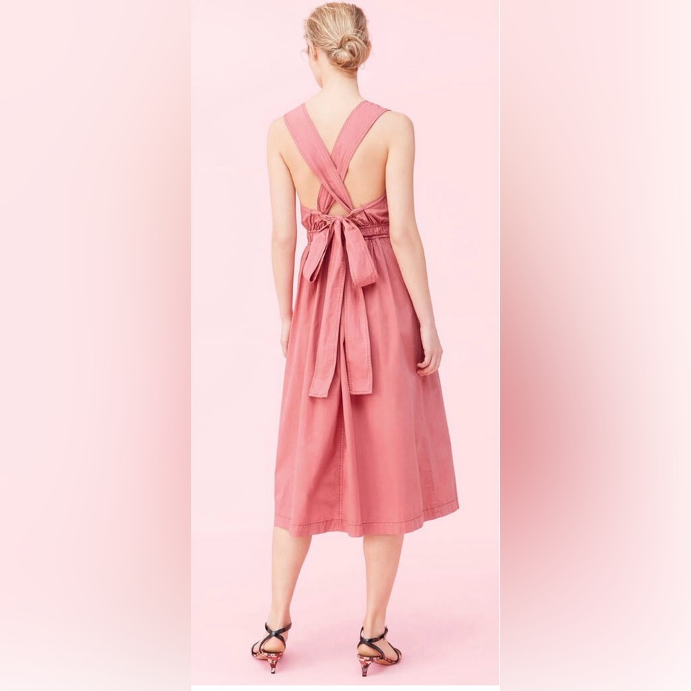 NWT Rebecca Taylor DAHLIA La Vie Parachute Poplin Dress